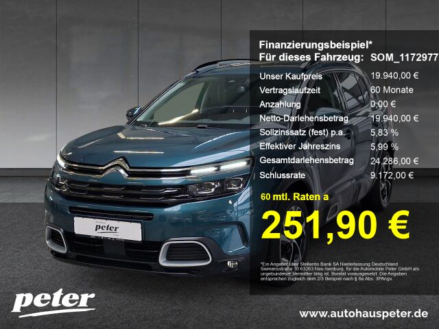 Citroen C5 Aircross 65.800 km 19.940 € Osterode 37520