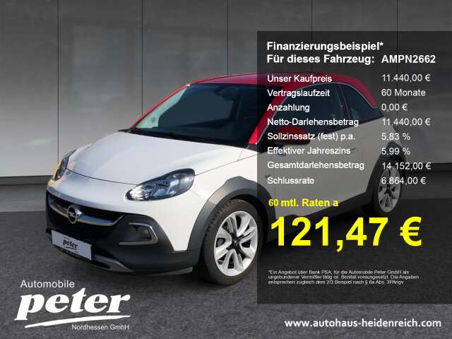 Opel Adam 44.829 km 11.440 &euro; Witzenhausen 37213