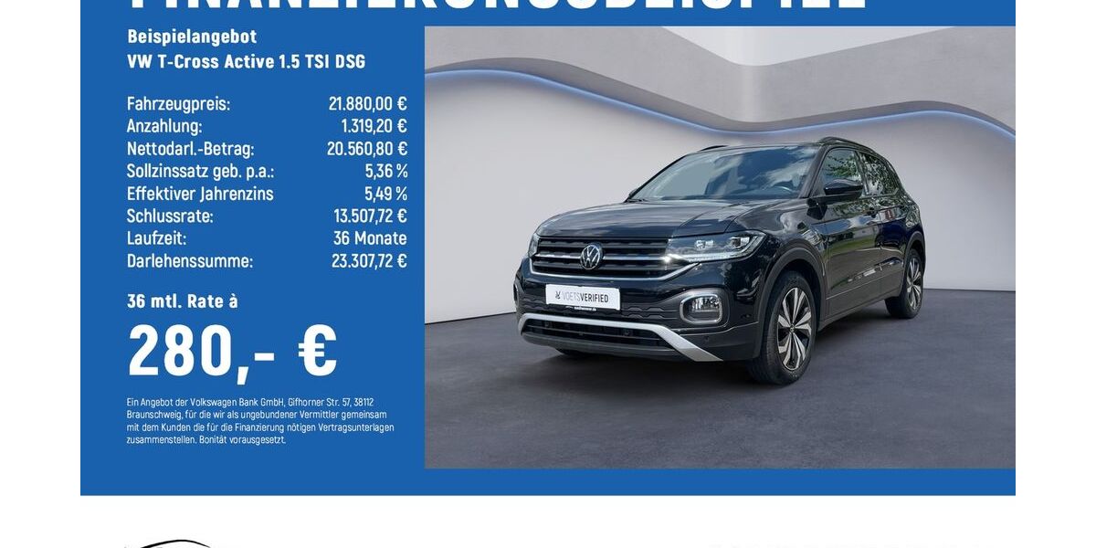 VW T-Cross 29.000 km 21.480 &euro; Göttingen 37081