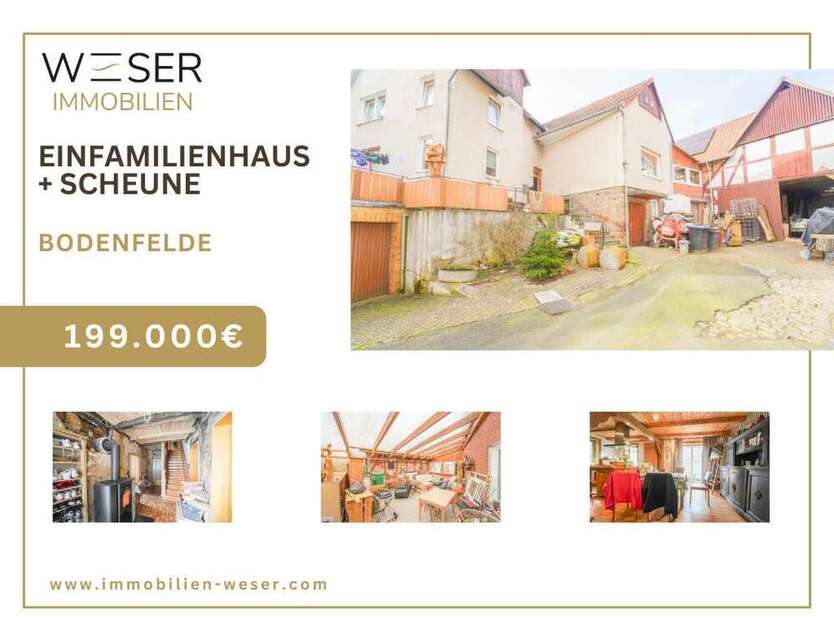 Haus zum Kaufen in Bodenfelde 199.000 € 220 m²