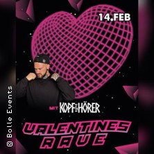 Valentines Rave - Kopf & Hörer live 14.02.2026 Volkshaus Friedland