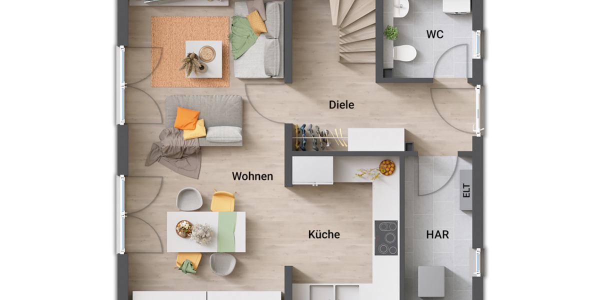 Einfach wohlfühlen in Ihrem Town & Country Raumwunder in Hannoversch Münden 4 zimmer