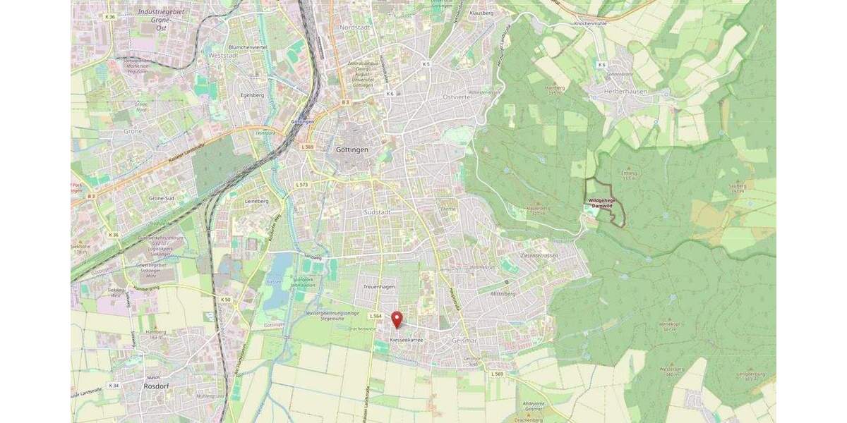 Etagenwohnung Göttingen Geismar - 4 Zimmer, 95 m&sup2;, 1.190&euro; | Angebot:25666604