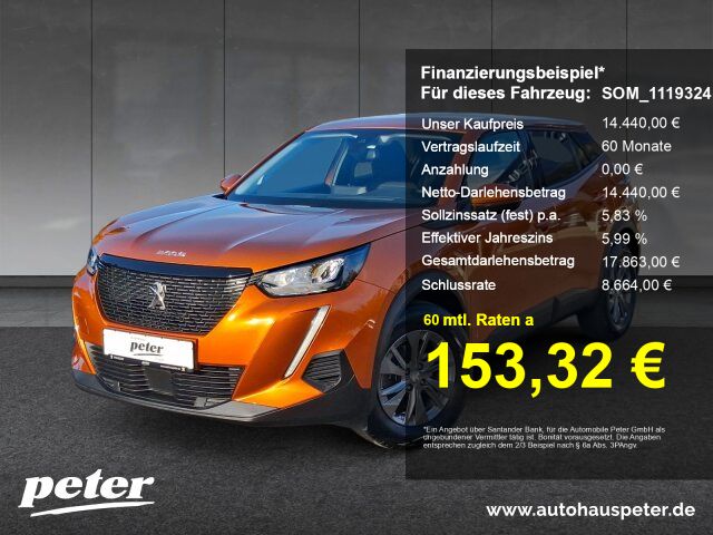 Peugeot 2008 57.700 km 14.440 € Göttingen 37079