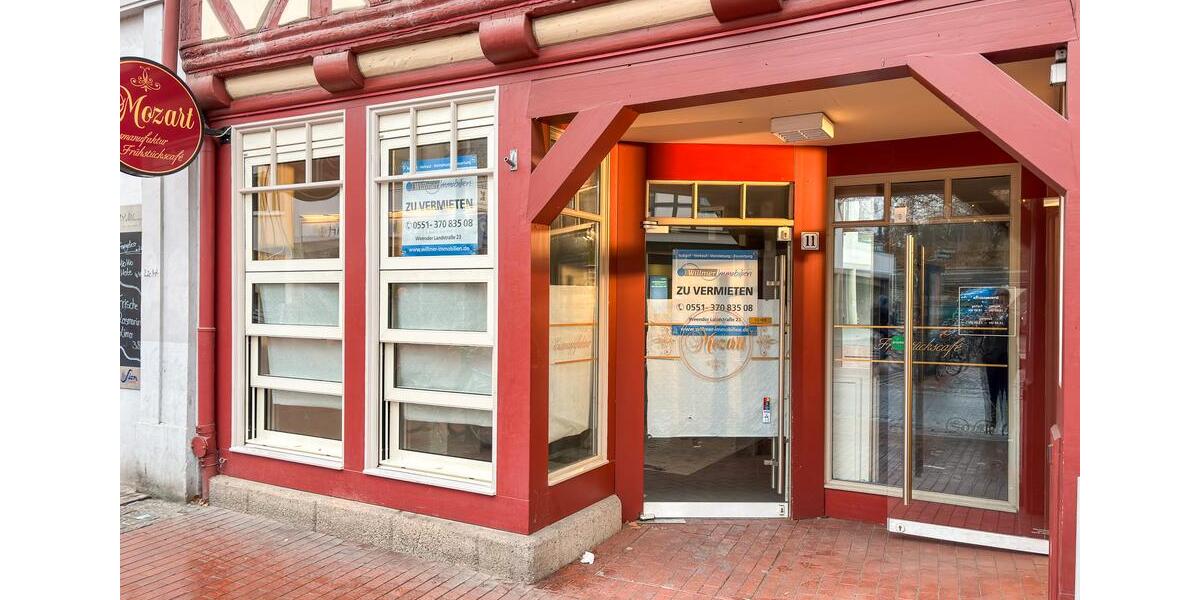 Top-Lage in Göttingen: Repräsentative Gewerbefläche mit zwei Eingängen in der Fußgängerzone zimmer