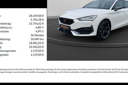 Cupra Leon 58.819 km 28.459 € Leinefelde-Worbis/DE 37327