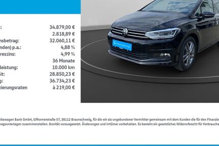 VW Touran 14.528 km 34.879 € Leinefelde-Worbis/DE 37327