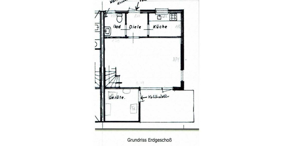 Doppelhaushälfte Moringen Nienhagen - 3 Zimmer, 54 m&sup2;, 89.000&euro; | Angebot:26247765
