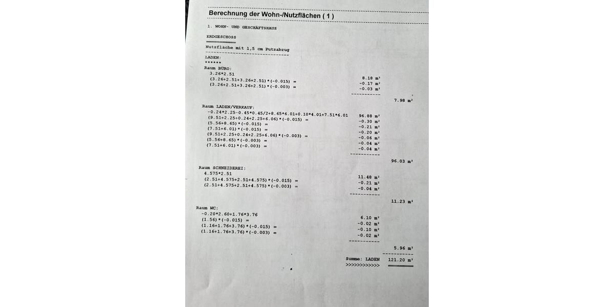 Gewerbeobjekt Uder - 950&euro; | Angebot:24657310