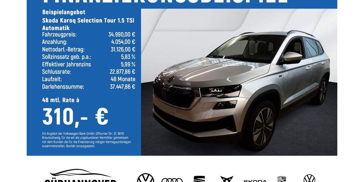 Skoda Karoq 14.980 km 33.870 &euro; Göttingen 37079