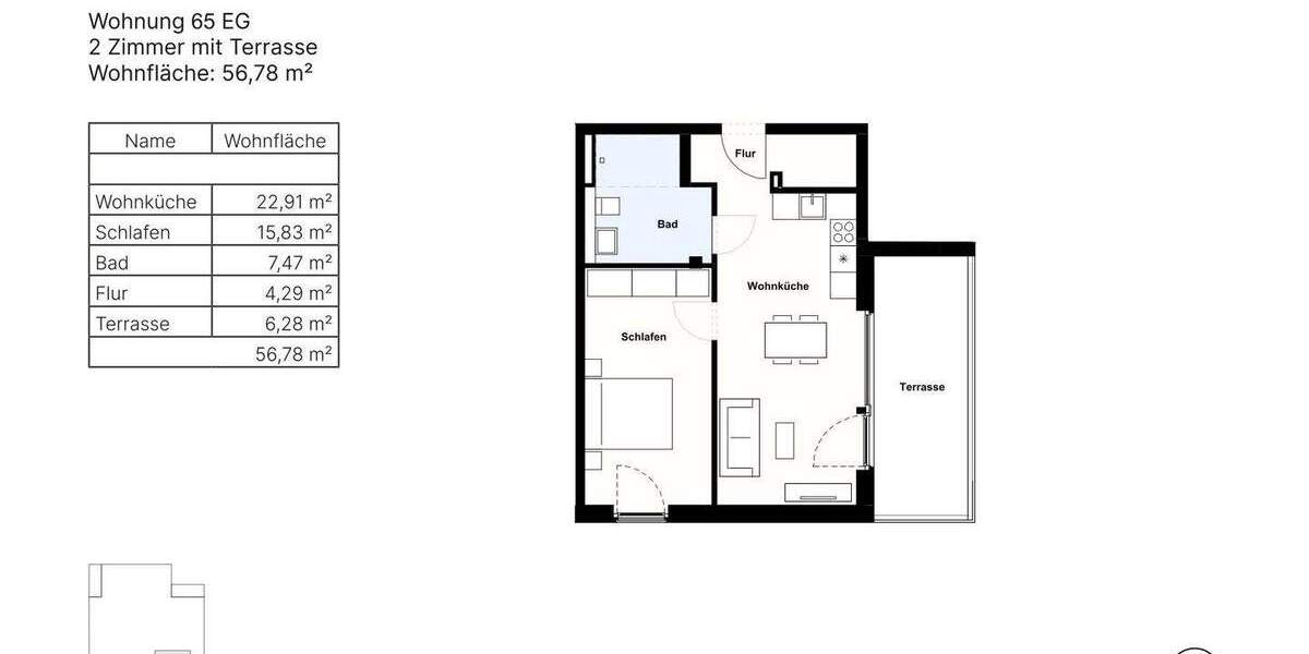 Wir suchen Sie für unsere 2-Zimmer-Wohnung am Nonnenstieg in 37075 Göttingen 2 zimmer