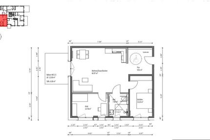 Wohnung Friedland - 3 Zimmer, 93 m&sup2;, 469.000&euro; | Angebot:25304099