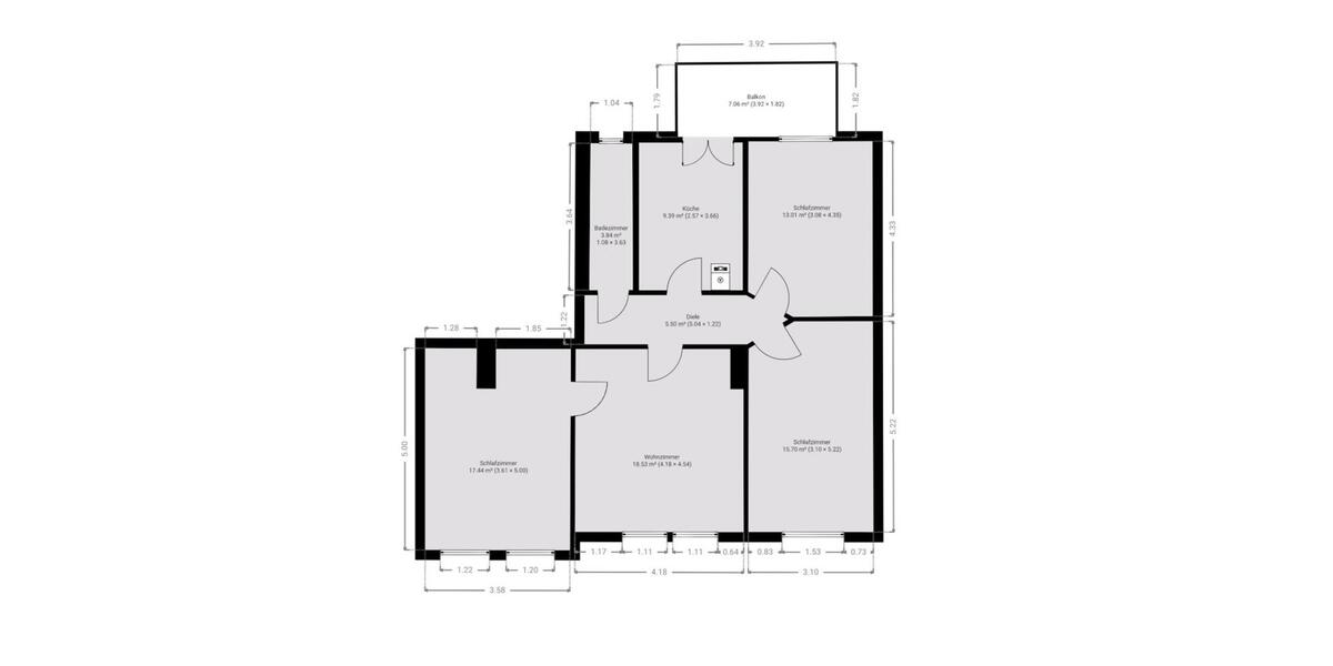 Etagenwohnung Göttingen Oststadt - 4 Zimmer, 86 m&sup2;, 350.000&euro; | Angebot:25978980