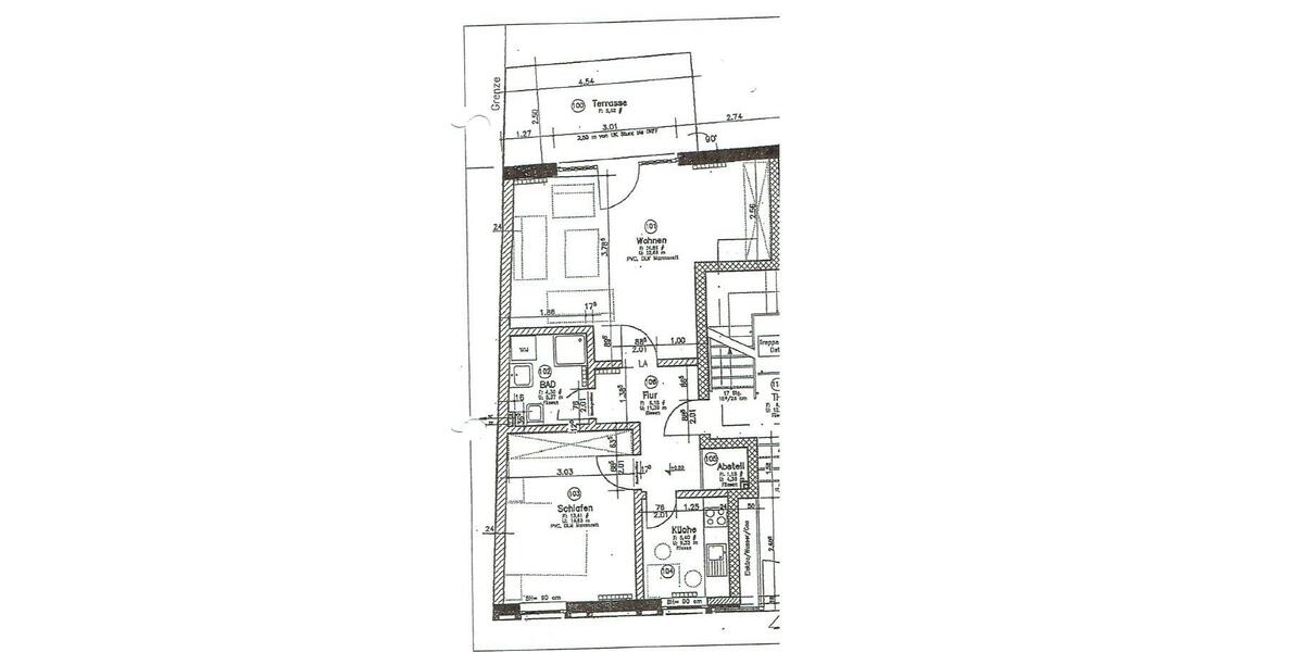 Erdgeschoßwohnung Nörten-Hardenberg Hardenberg - 2 Zimmer, 60 m&sup2;, 560&euro; | Angebot:26663659