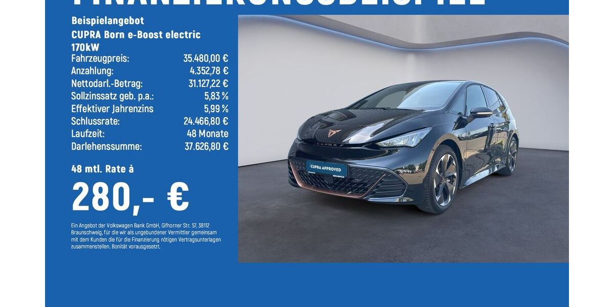 Cupra Born 11.400 km 34.880 &euro; Göttingen 37081
