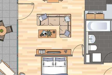 Wohnung Göttingen Grone - 1 Zimmer, 52 m&sup2;, 460&euro; | Angebot:26864901