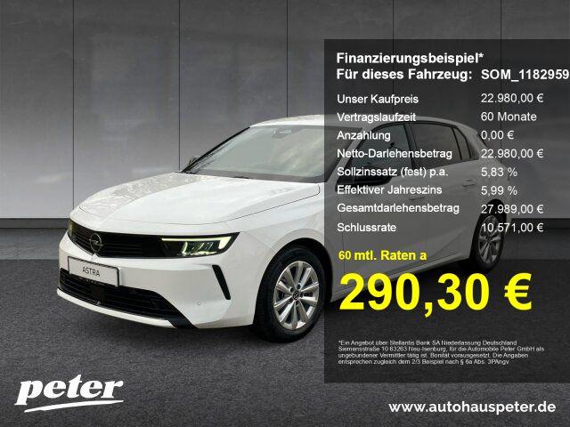 Opel Astra 4.392 km 22.980 € Osterode 37520