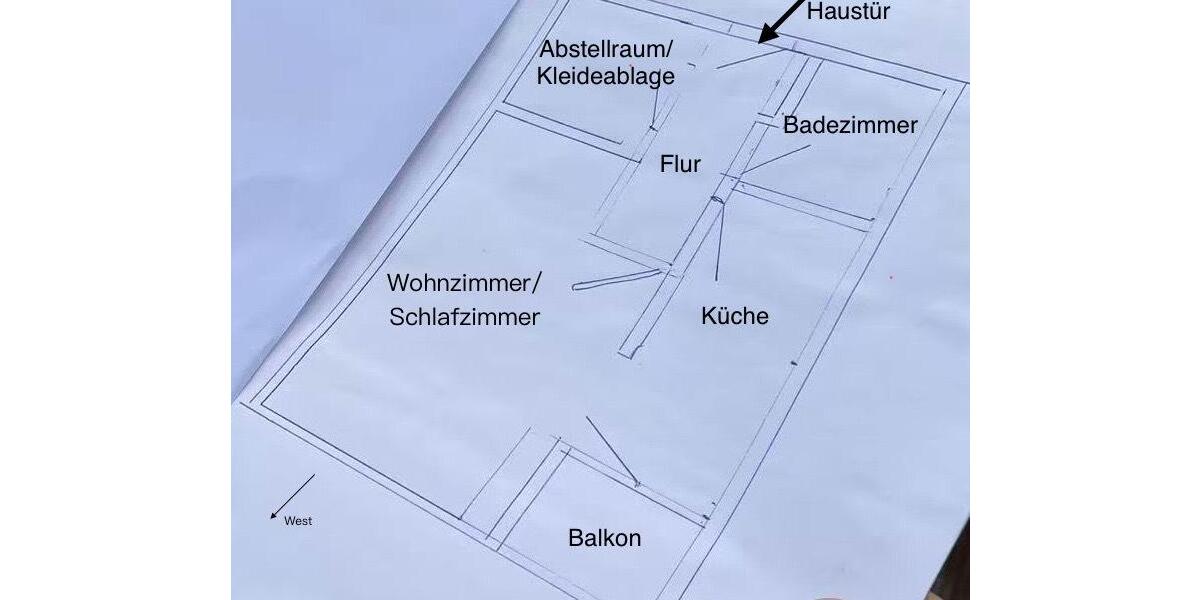 Etagenwohnung Göttingen Grone - 1.5 Zimmer, 41 m&sup2;, 138.000&euro; | Angebot:23865485