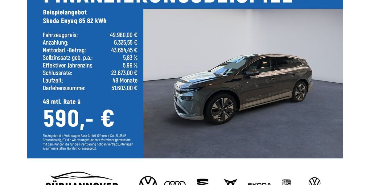 Skoda Enyaq 14.999 km 48.990 &euro; Göttingen 37079