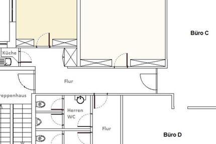 Schöne Bürofläche in guter Lage zimmer