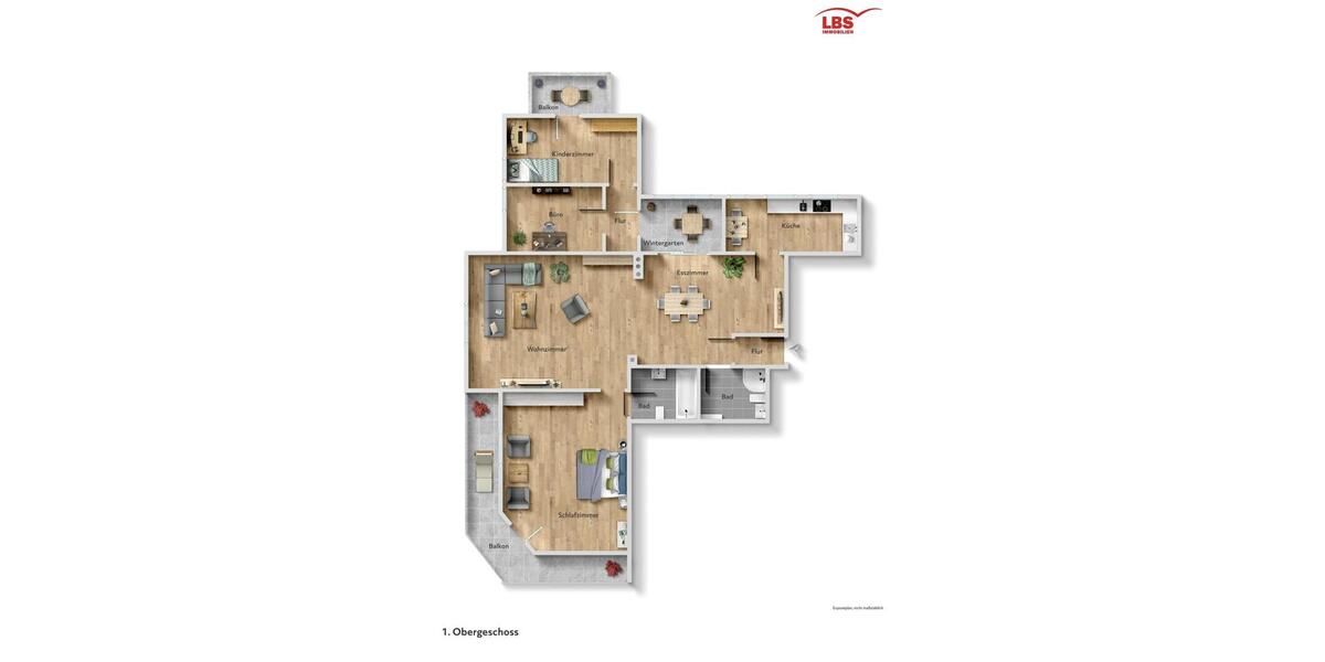 Etagenwohnung Hann. Münden - 5.5 Zimmer, 151 m&sup2;, 1.190&euro; | Angebot:25633151