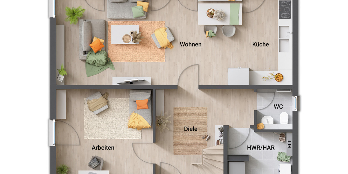 Einfamilienhaus Duderstadt Breitenberg - 5 Zimmer, 157 m&sup2;, 289.750&euro; | Angebot:25737868