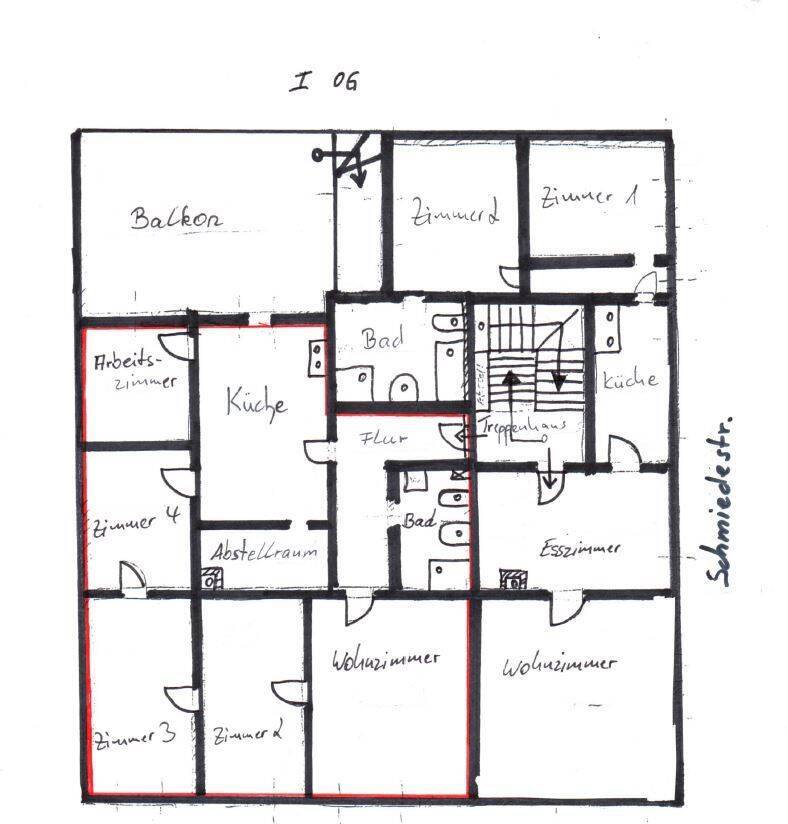 3,5 Zimmer Wohnung in der Innenstadt von Hann. Münden