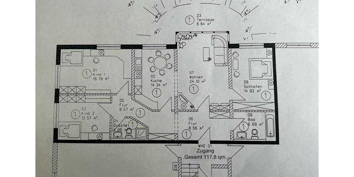 Etagenwohnung Nörten-Hardenberg Hardenberg - 4 Zimmer, 118 m&sup2;, 285.000&euro; | Angebot:27258919