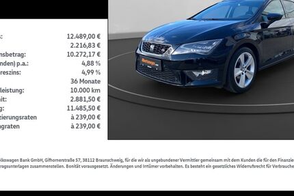 Seat Leon 120.225 km 12.489 € Leinefelde-Worbis/DE 37327