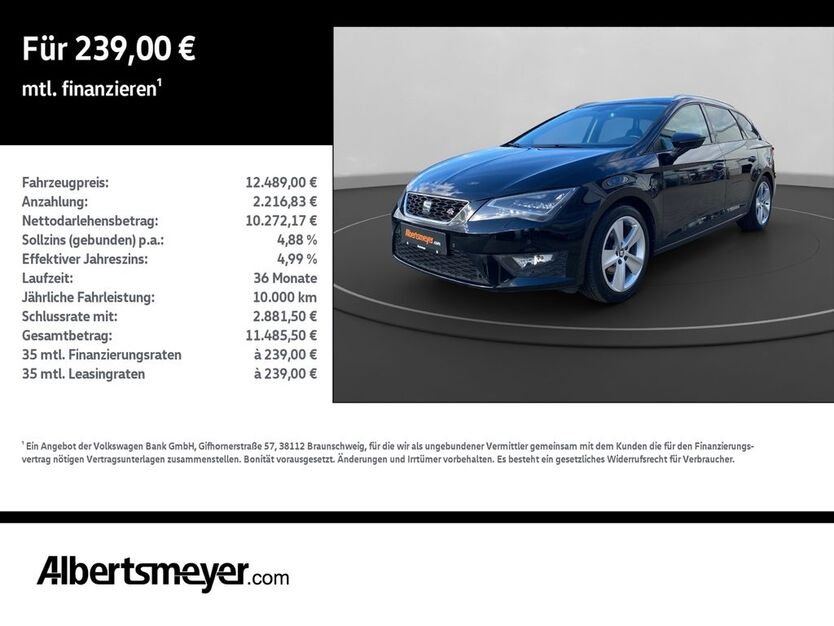 Seat Leon 120.225 km 12.489 € Leinefelde-Worbis/DE 37327