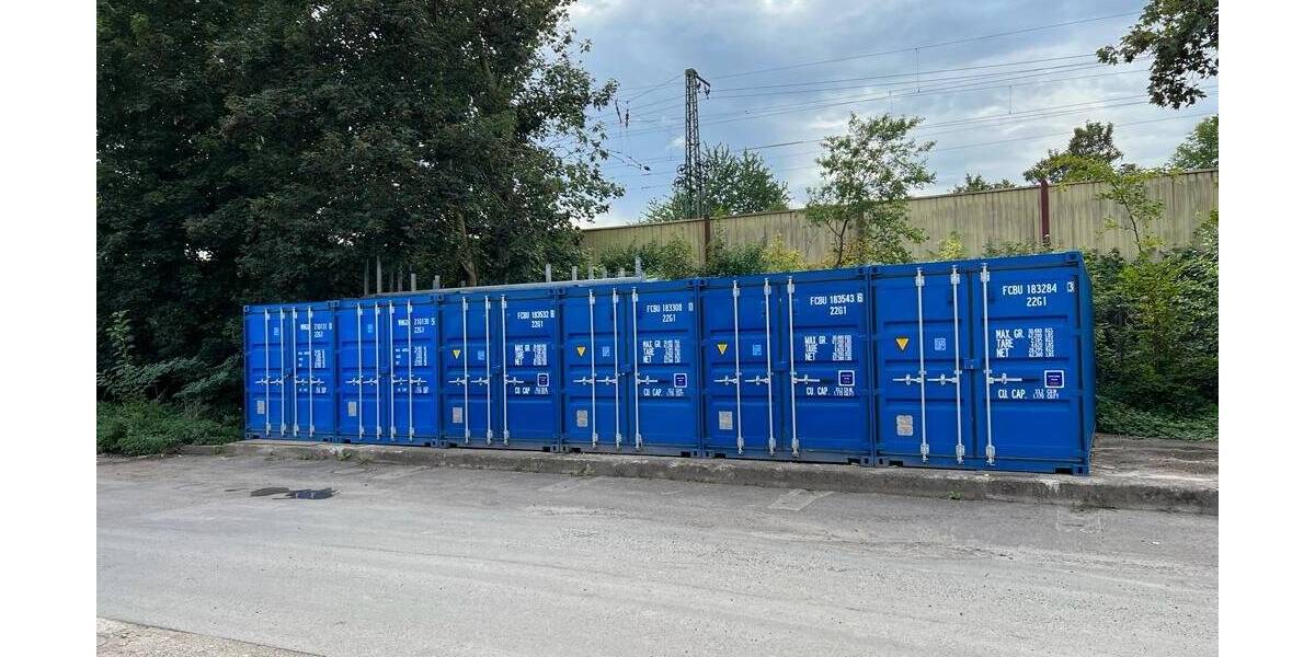 Übersee-Container als Lagerfläche zimmer