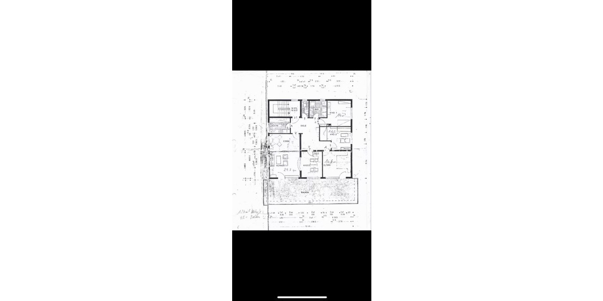 Etagenwohnung Bovenden - 5 Zimmer, 137 m&sup2;, 1.300&euro; | Angebot:25056259