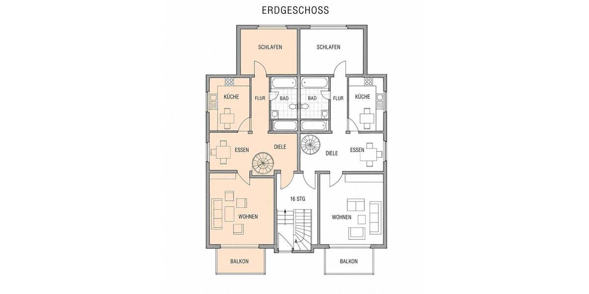 Etagenwohnung Bovenden Lenglern - 2 Zimmer, 78 m&sup2;, 95.000&euro; | Angebot:26904516