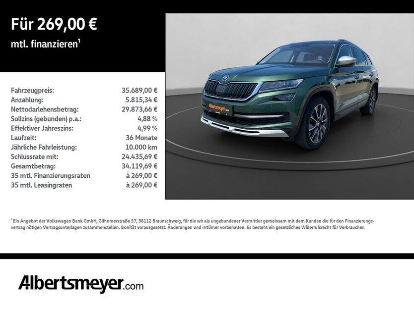 Skoda Kodiaq 74.603 km 35.689 € Leinefelde-Worbis/DE 37327