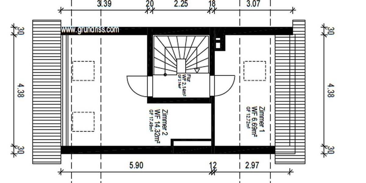 Reihenmittelhaus Göttingen Geismar - 5 Zimmer, 104 m&sup2;, 379.900&euro; | Angebot:26909006