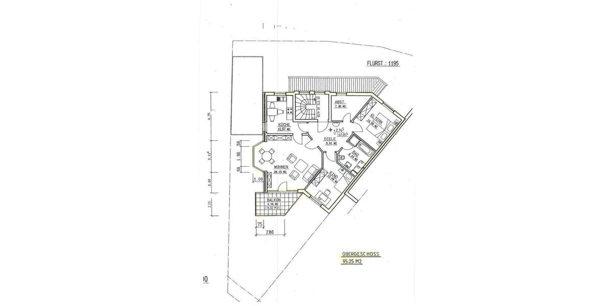 Etagenwohnung Göttingen Geismar - 3 Zimmer, 95 m&sup2;, 379.000&euro; | Angebot:25666604