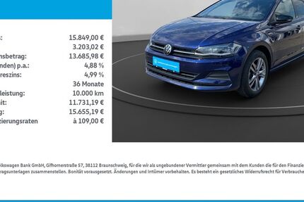 VW Polo 35.051 km 15.849 € Leinefelde-Worbis/DE 37327