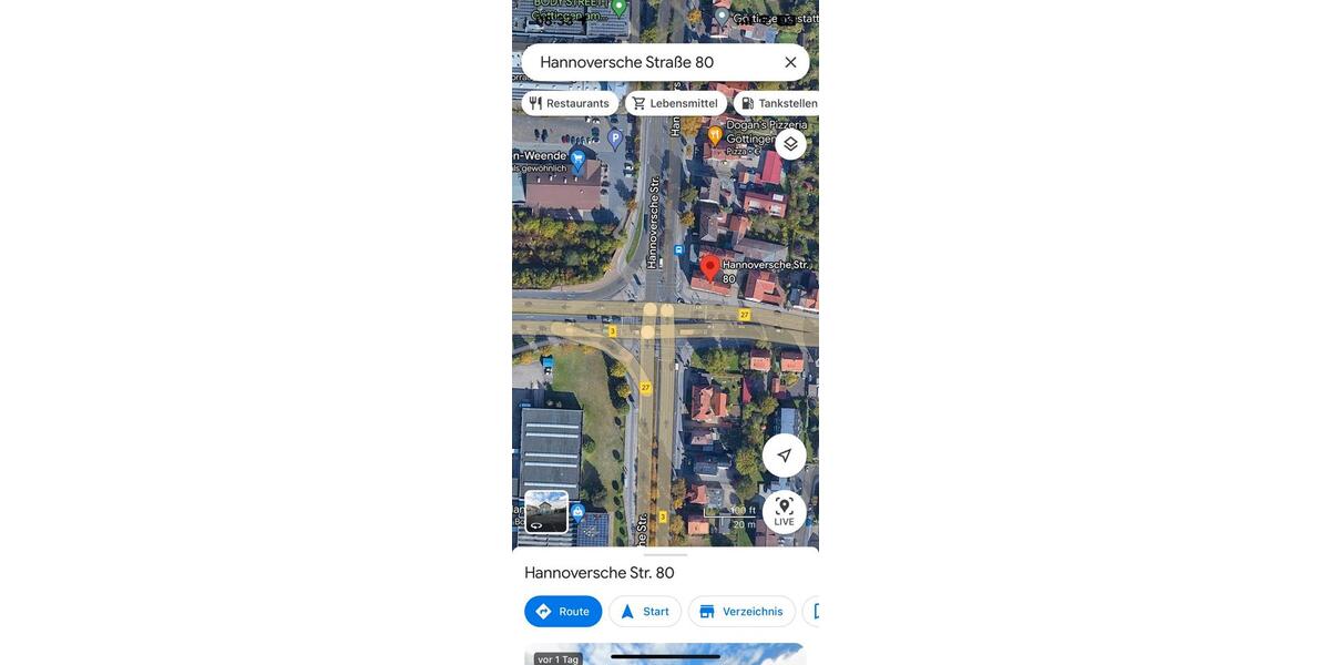 Gewerbeobjekt Göttingen Oststadt - 650&euro; | Angebot:26239127