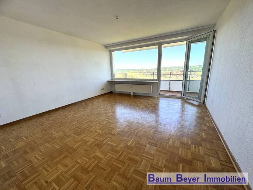 Helle 2-Zimmer-Wohnung mit traumhaftem Fernblick in ruhiger Lage von Nikolausberg bei Göttingen