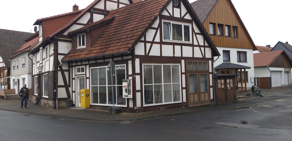 Wesertal-OT, Zweifamilienhaus + Gewerbe - Zweifamilienhaus Wesertal Lippoldsberg | Angebot:21660553