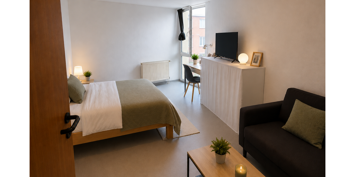 Etagenwohnung Göttingen Weststadt - 1 Zimmer, 23 m&sup2;, 79.500&euro; | Angebot:26515808