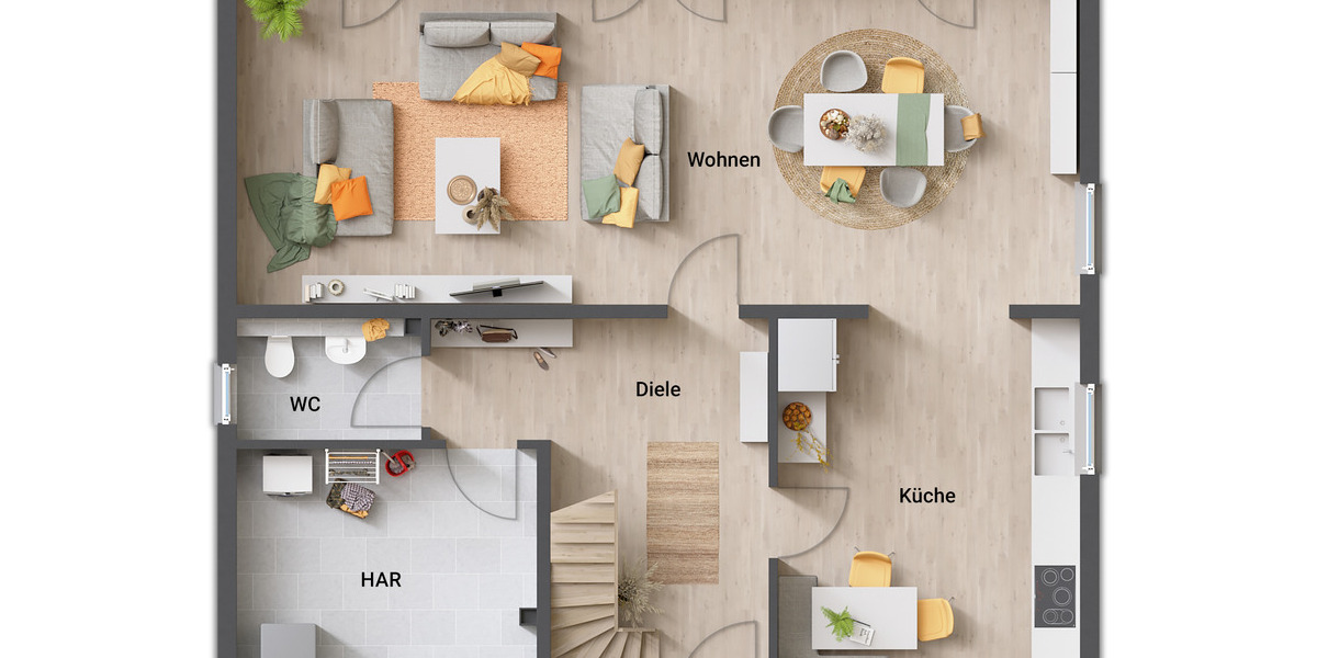 Einfamilienhaus Neu-Eichenberg Marzhausen - 4 Zimmer, 166 m&sup2;, 311.250&euro; | Angebot:26017161