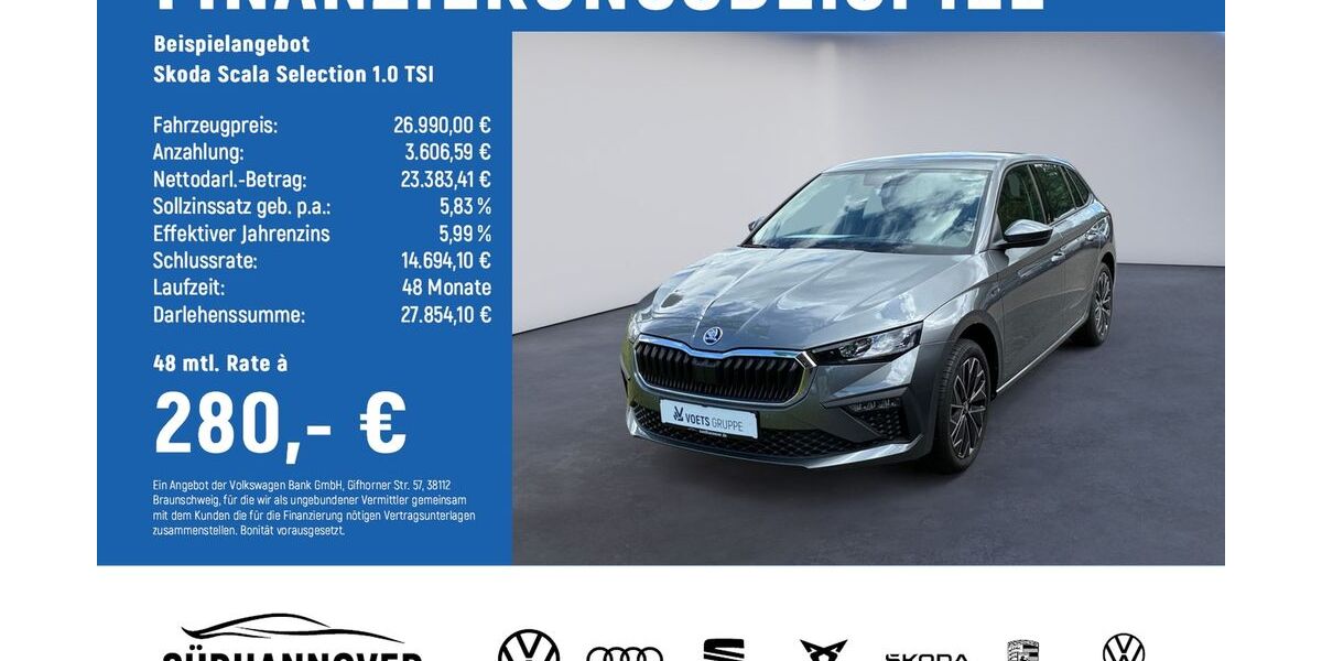 Skoda Scala 10.050 km 25.990 &euro; Göttingen 37079