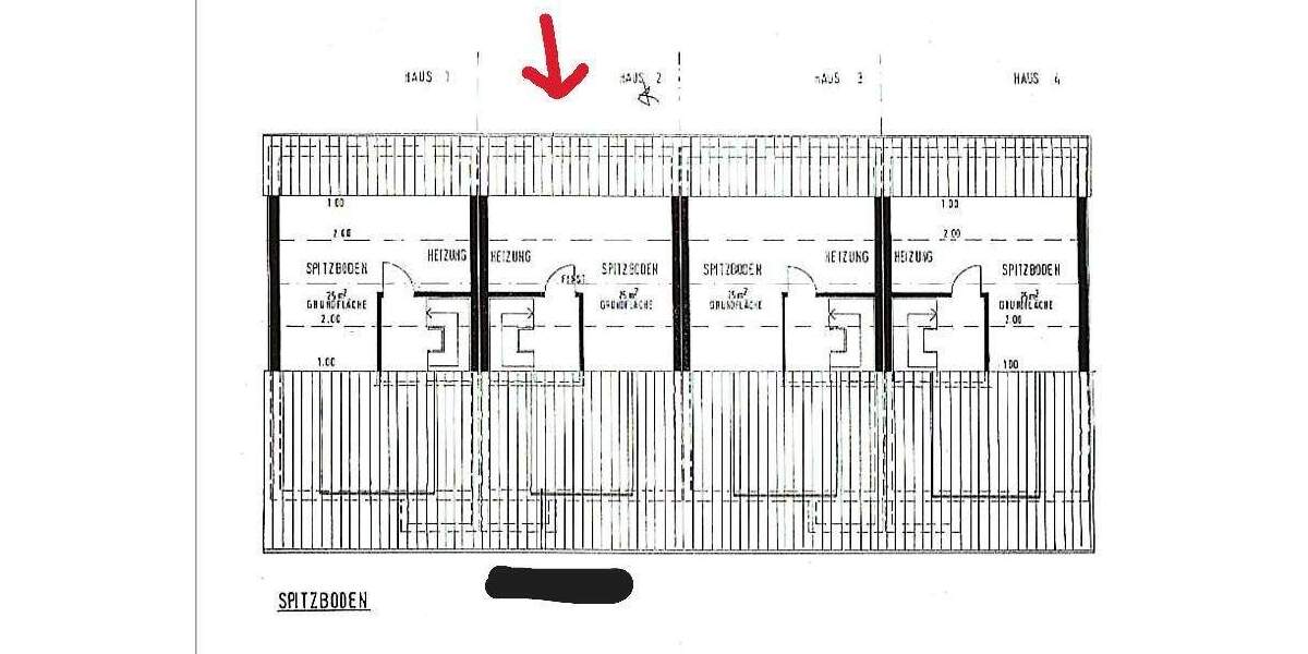 Reihenmittelhaus Göttingen Grone - 4 Zimmer, 105 m&sup2;, 369.000&euro; | Angebot:25210020