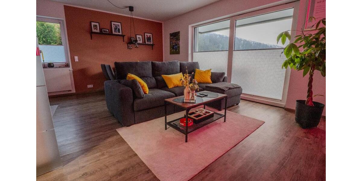 Idyllisch gelegene 2-Zimmer-Terrassenwohnung in Geisleden 2 zimmer