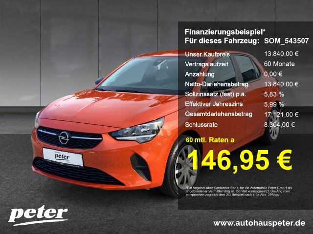 Opel Corsa 39.770 km 13.840 € Osterode 37520