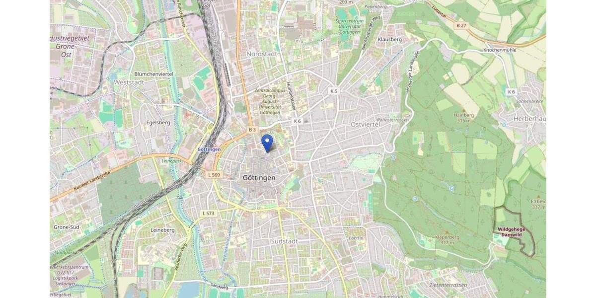 Etagenwohnung Göttingen Oststadt - 2 Zimmer, 64 m&sup2;, 249.000&euro; | Angebot:25732451