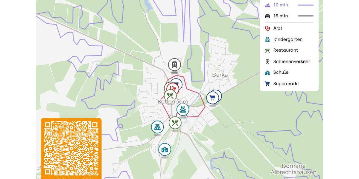 Etagenwohnung Katlenburg-Lindau Lindau - 3 Zimmer, 89 m&sup2;, 600&euro; | Angebot:25794281