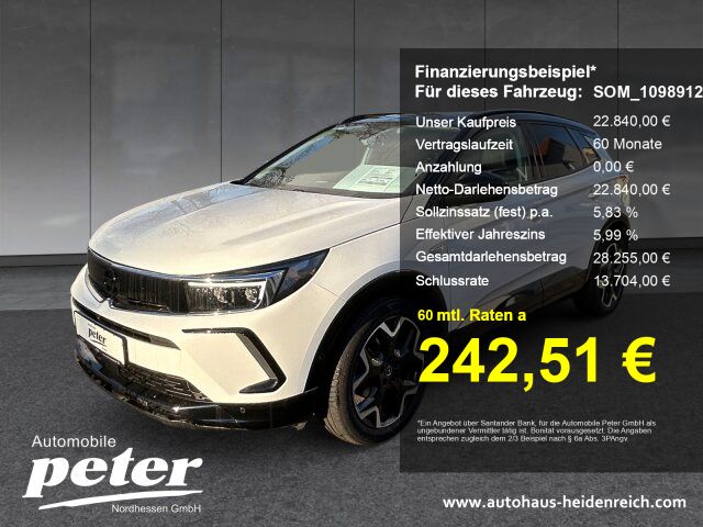 Opel Grandland (X) 28.635 km 22.840 &euro; Witzenhausen 37213
