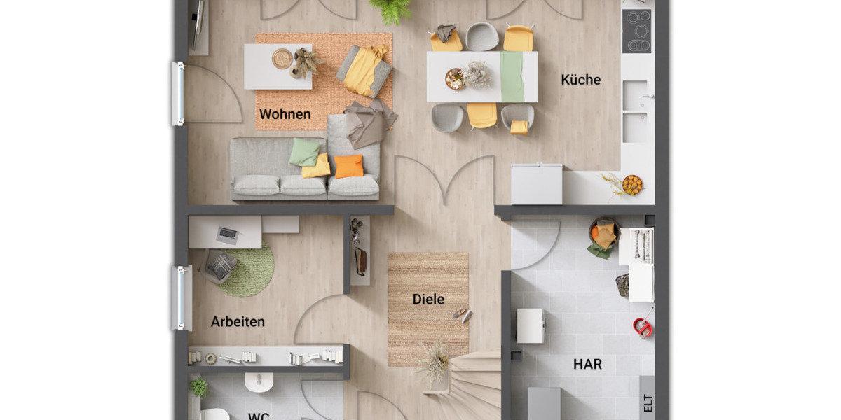 Einfamilienhaus Hannoversch Münden Hann. Münden - 4 Zimmer, 129 m&sup2;, 356.300&euro; | Angebot:25700356